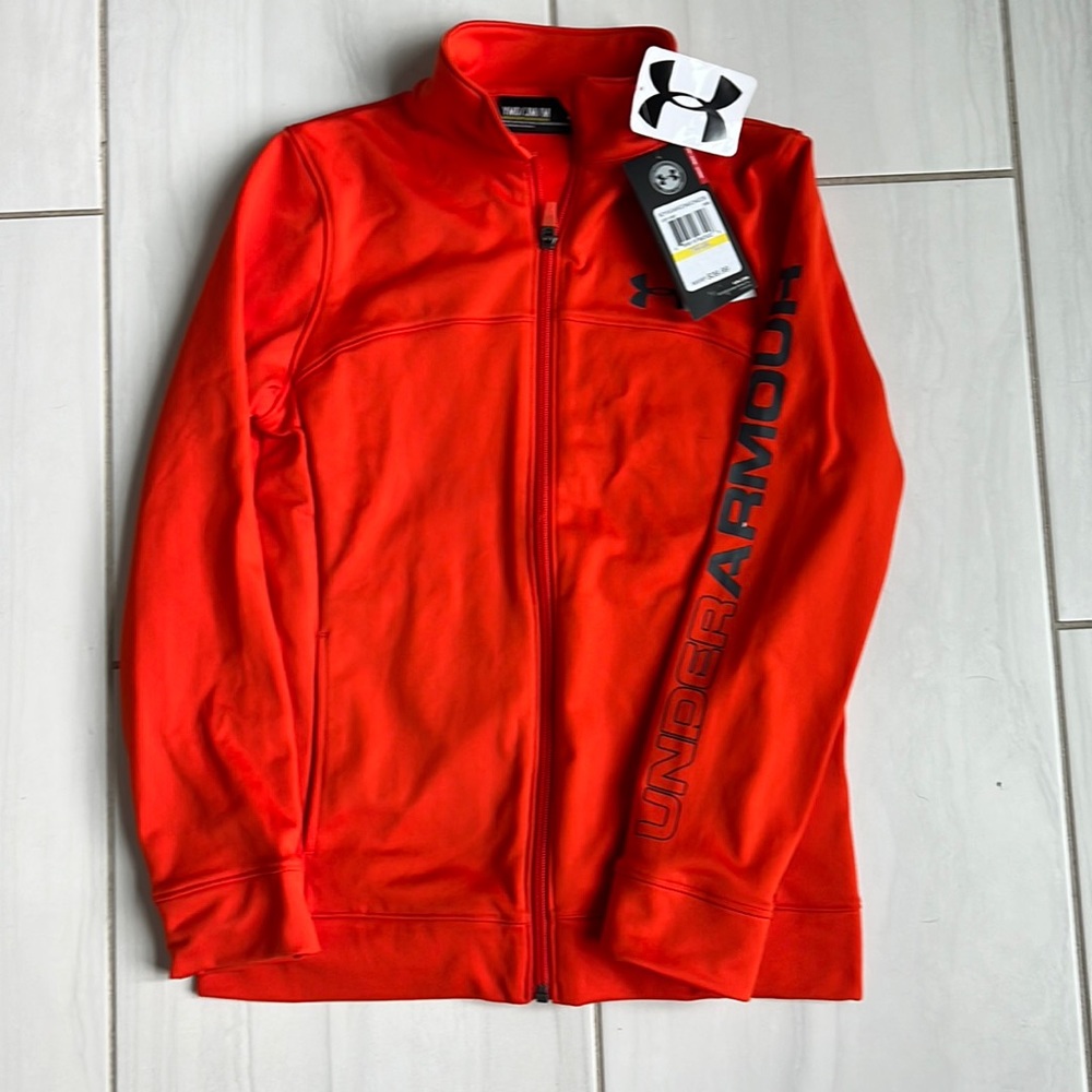 New with tags under Armour zip up
